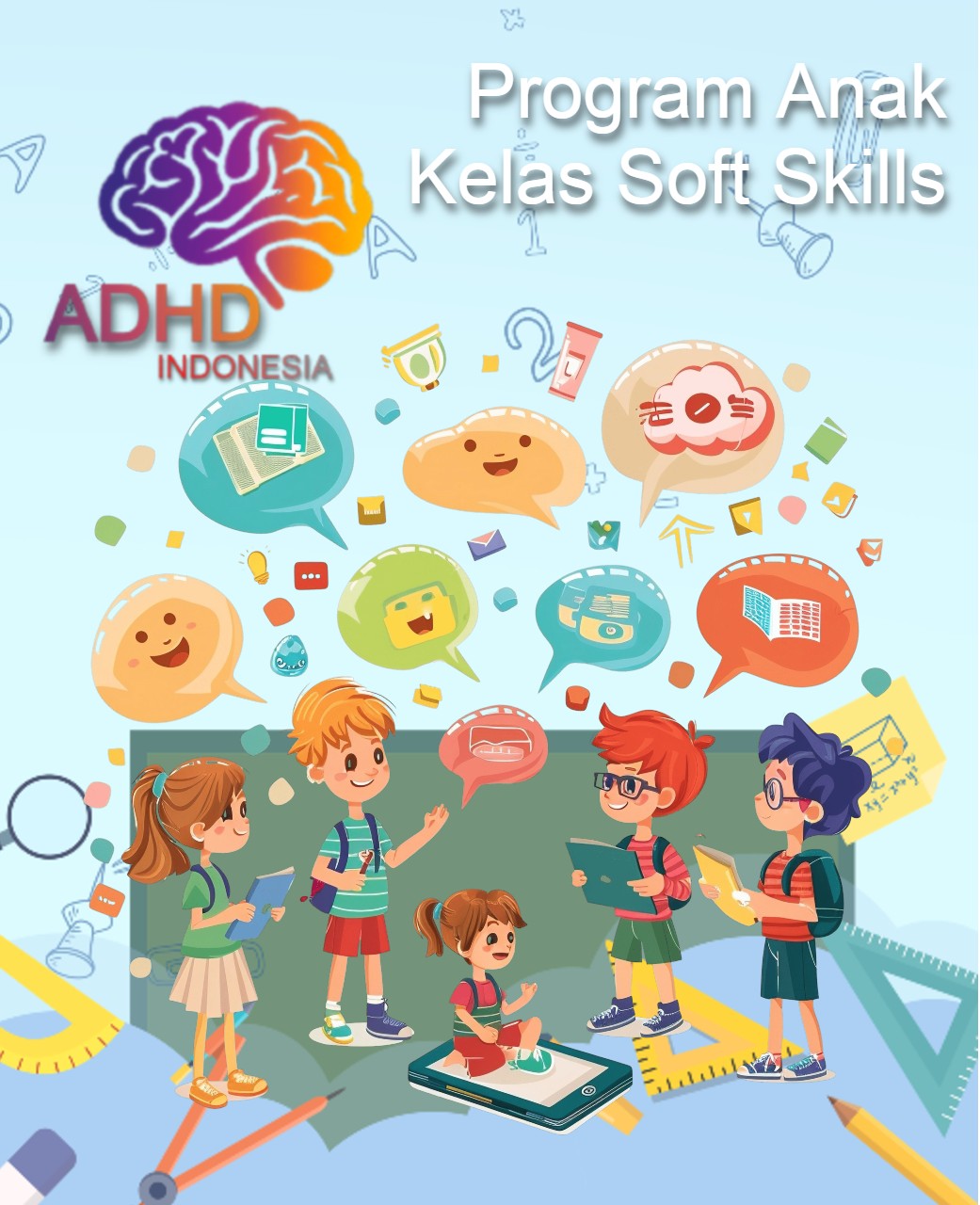 Program ADHD Indonesia Kabupaten Cilacap Kelas Soft Skills Anak ADHD